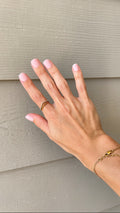 Orleans Layered V Rhinestone Ring