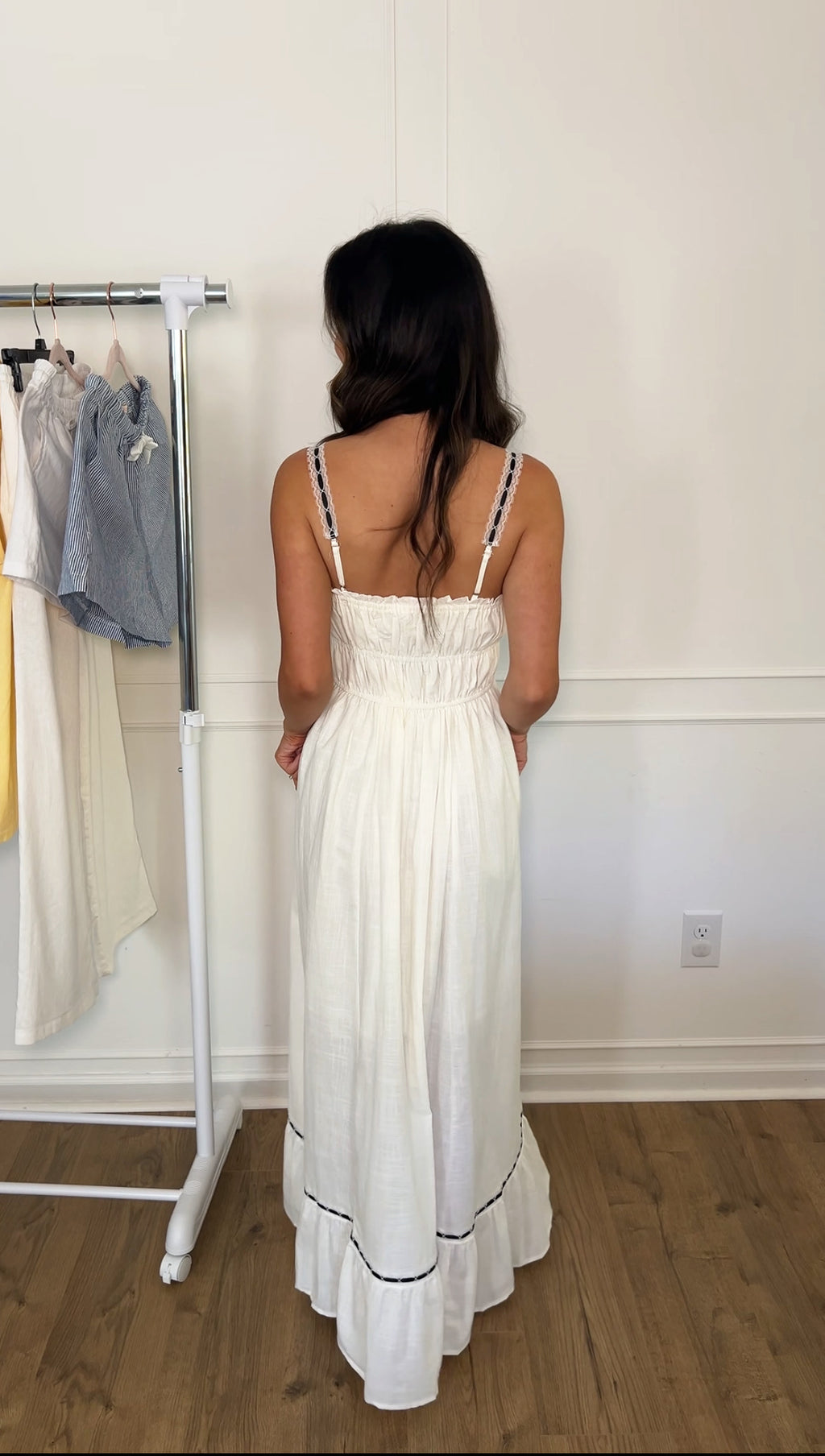 Maci Maxi Dress - White