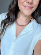 Amber Garden Necklace