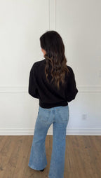 Tanner Henley Pullover - Black