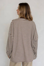 Morgan Oversized Long Sleeve Top - Mint