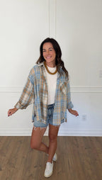 Addison Flannel - Tan