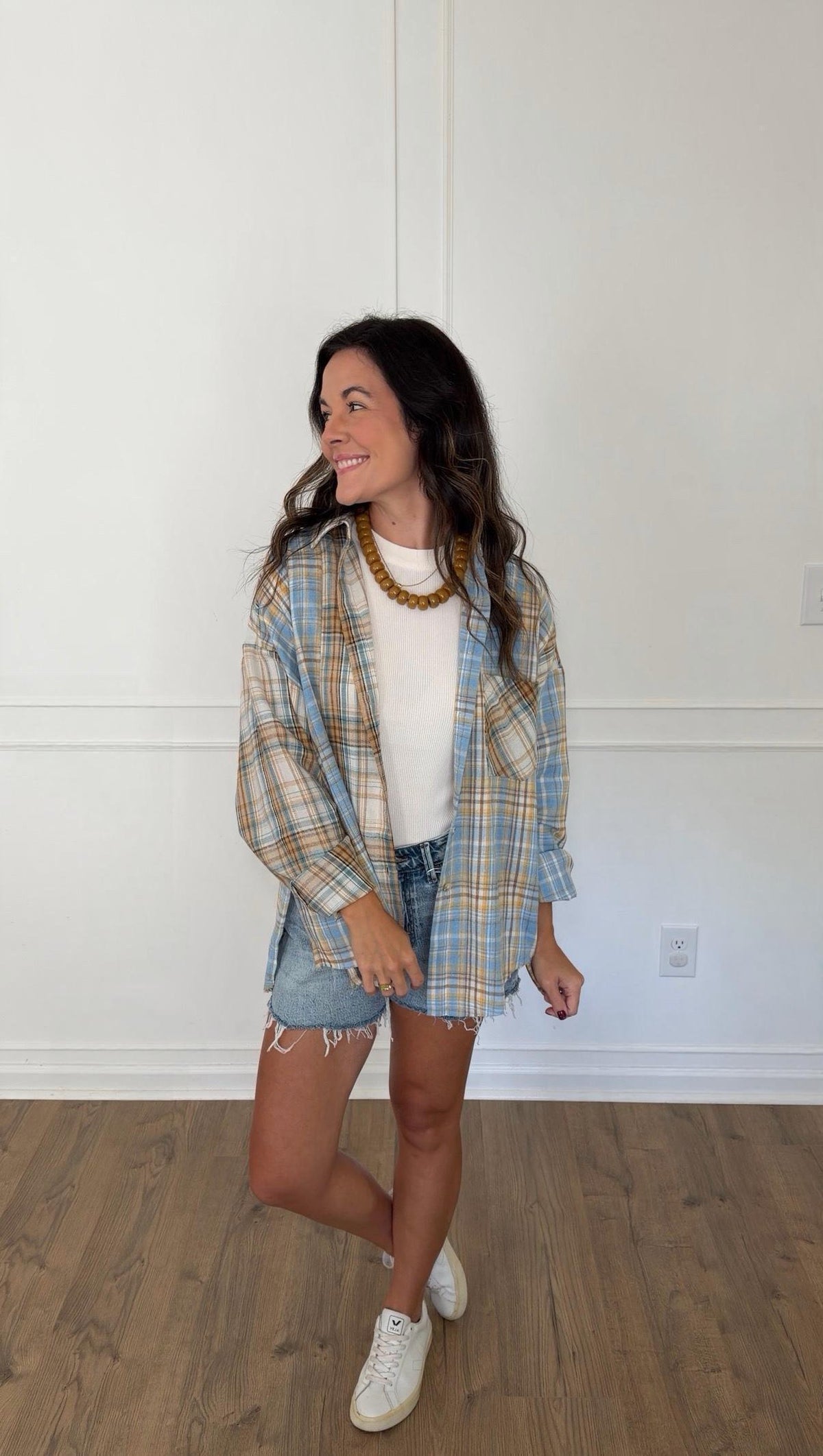 Addison Flannel - Tan