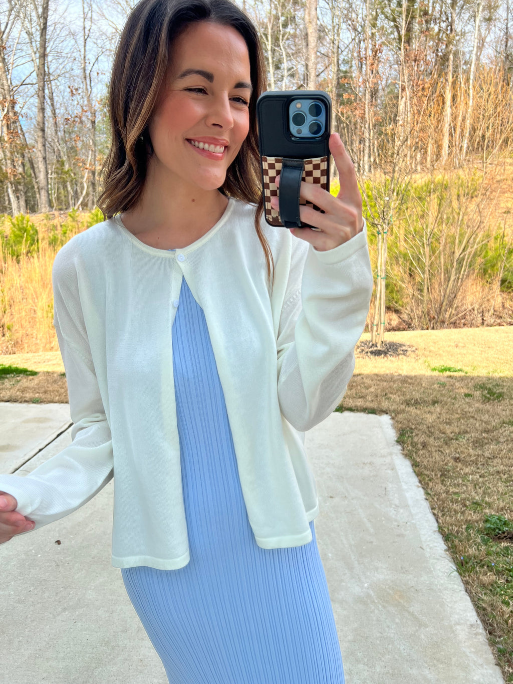 June Cardigan - Ivory