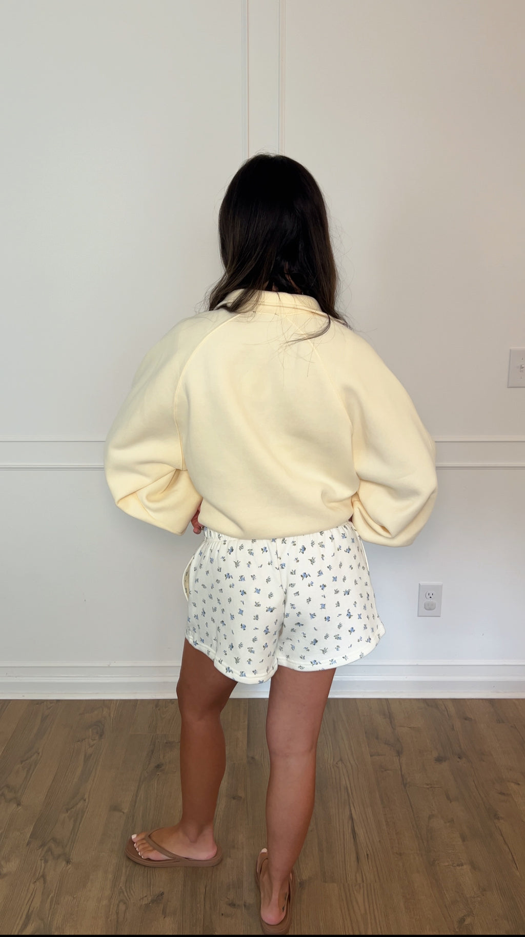 Ditsy Floral Sweat Shorts