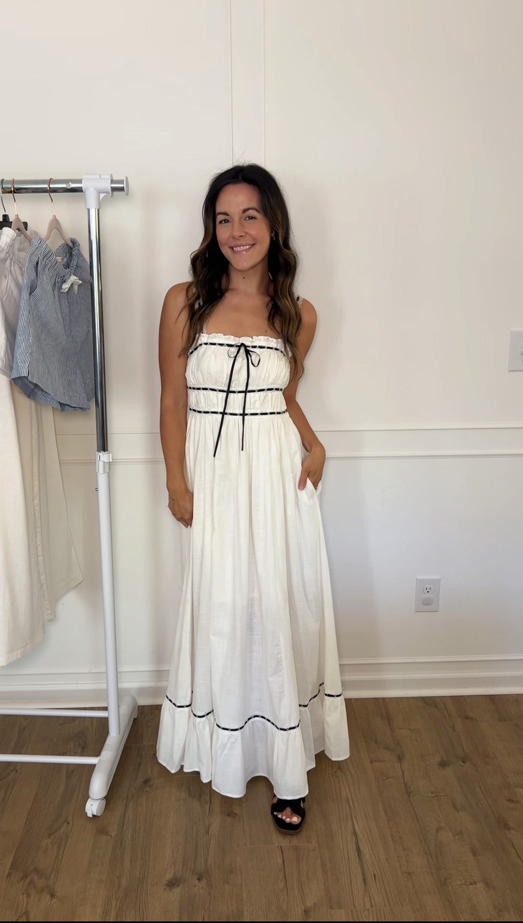 Maci Maxi Dress - White
