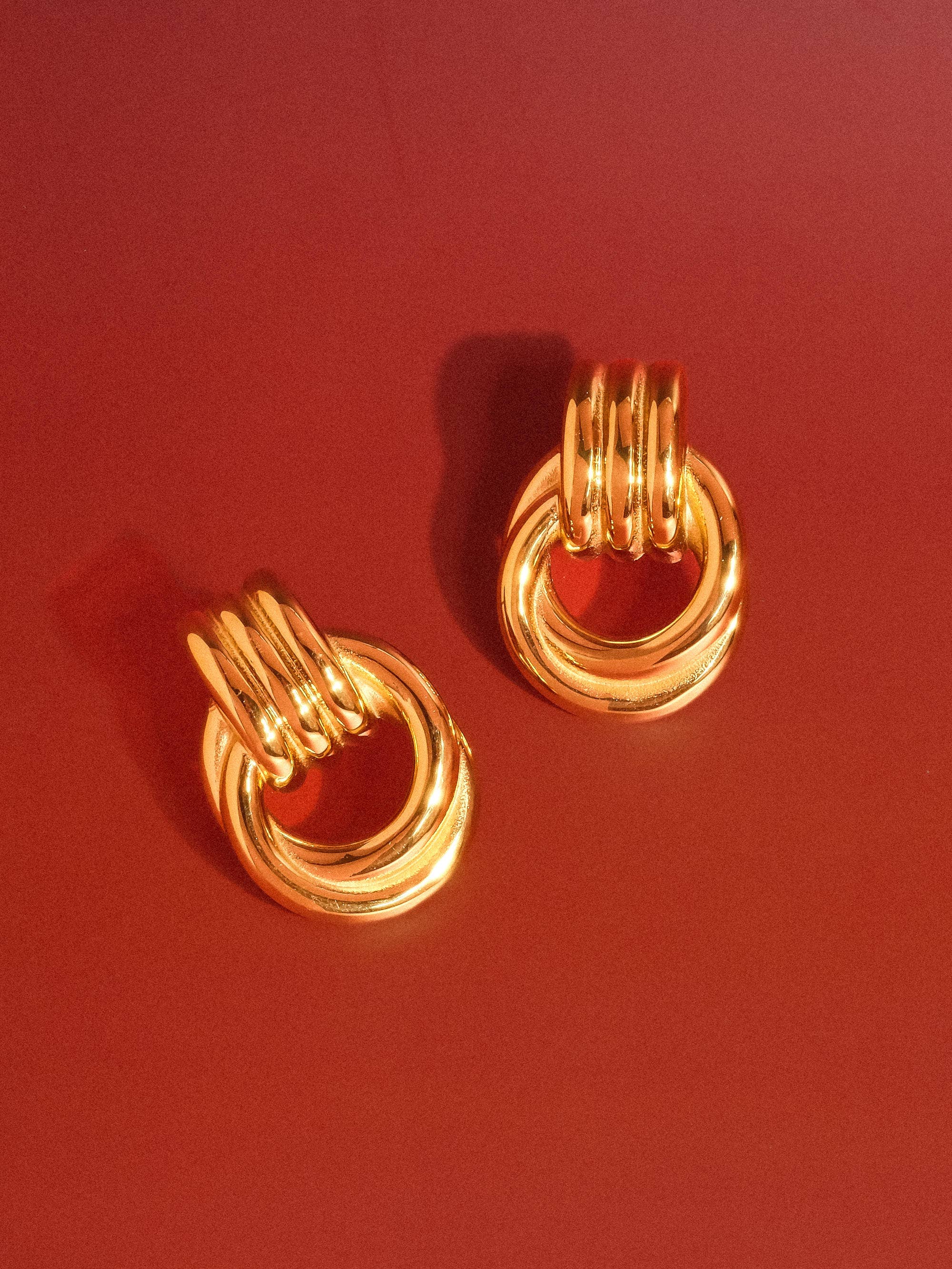 Wanda Double Hoop Earrings