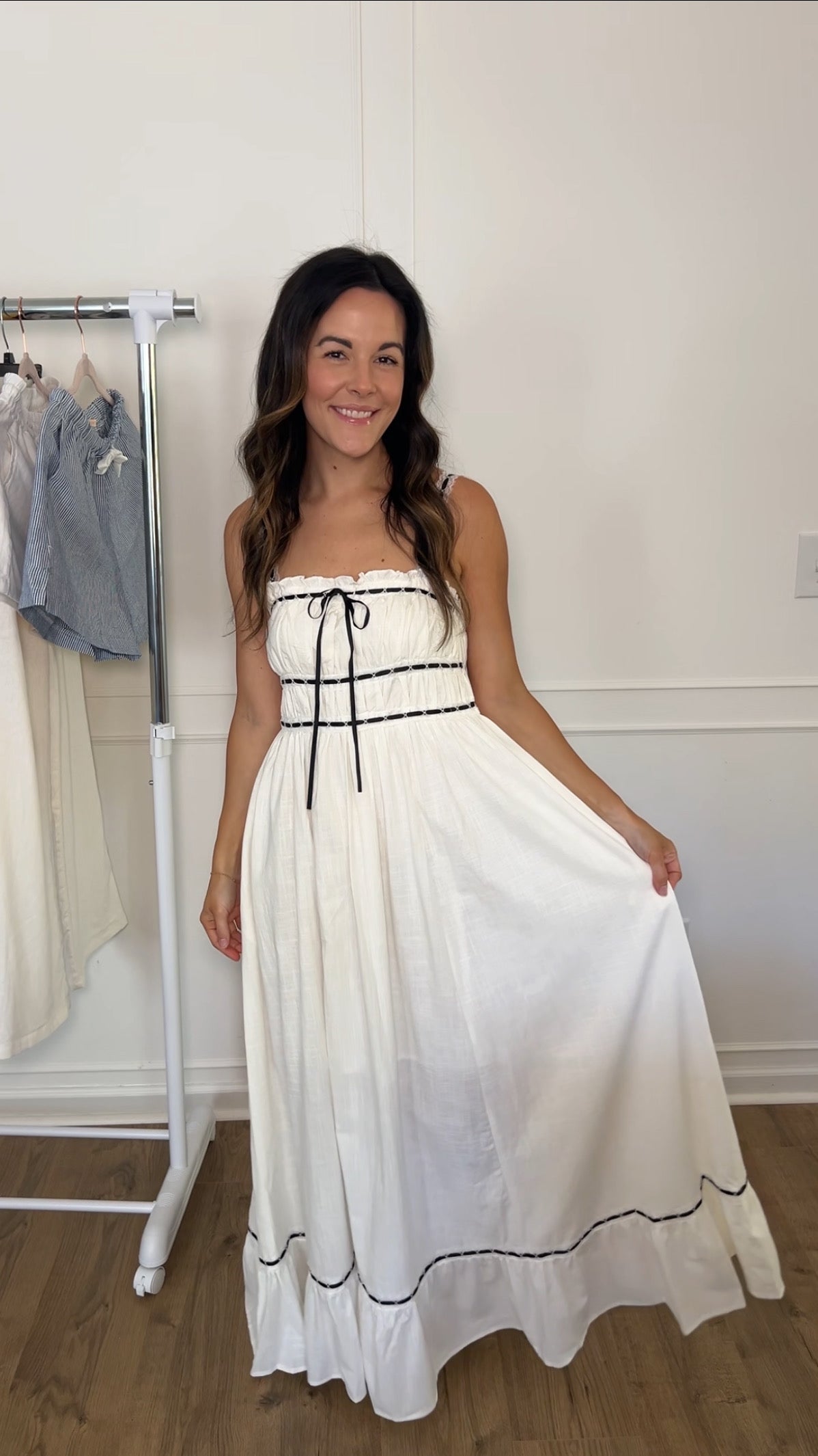 Maci Maxi Dress - White