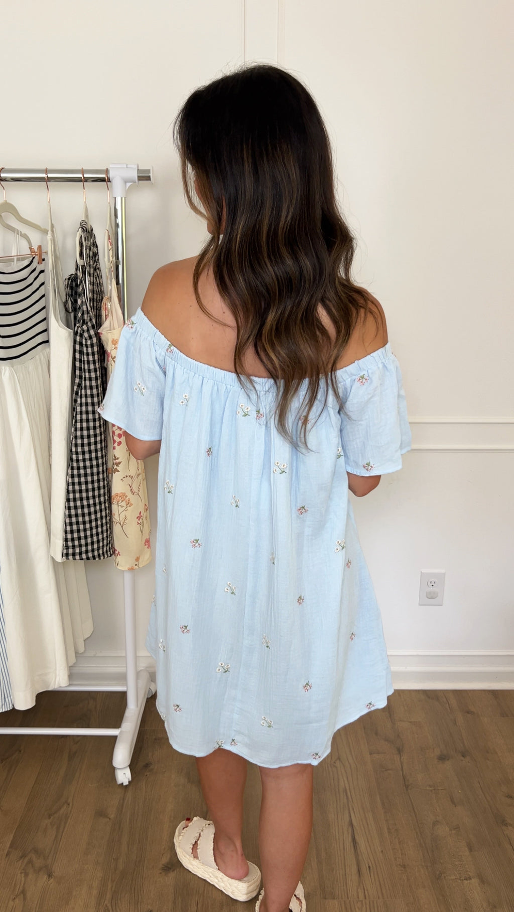 Bridgette Mini Dress - Blue