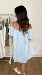 Bridgette Mini Dress - Blue