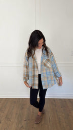 Addison Flannel - Tan