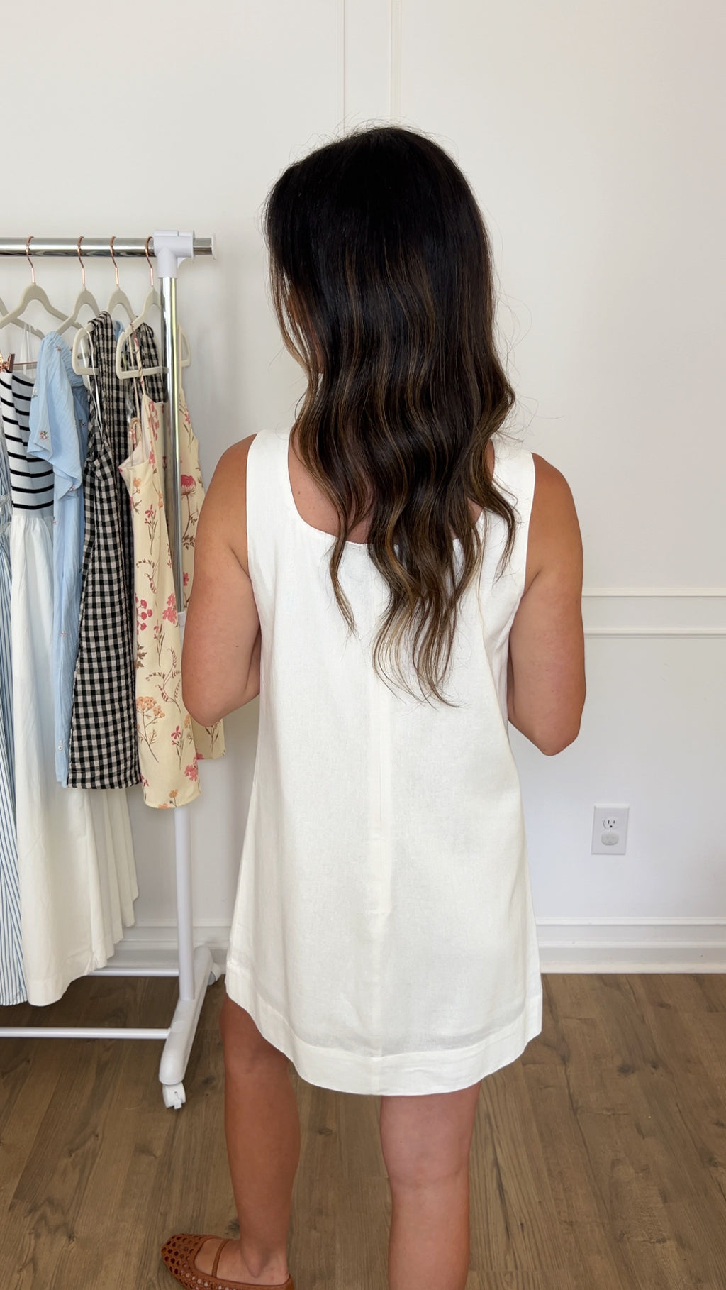 Lainey Mini Dress - Off White