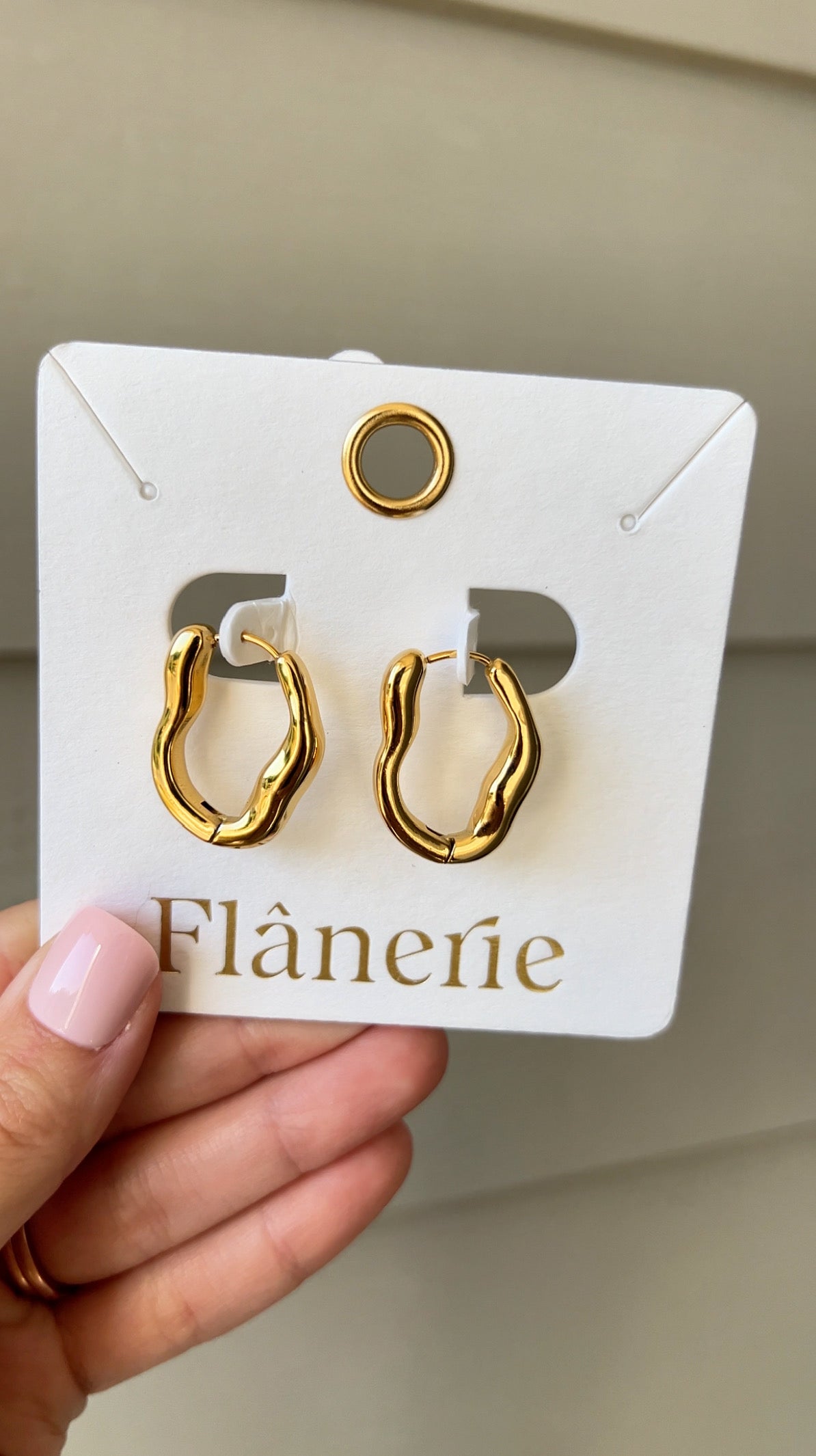 Darcy Oval Hoop Earrings