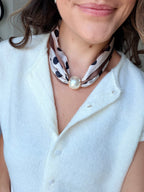Satin Twilly Scarf Necklace
