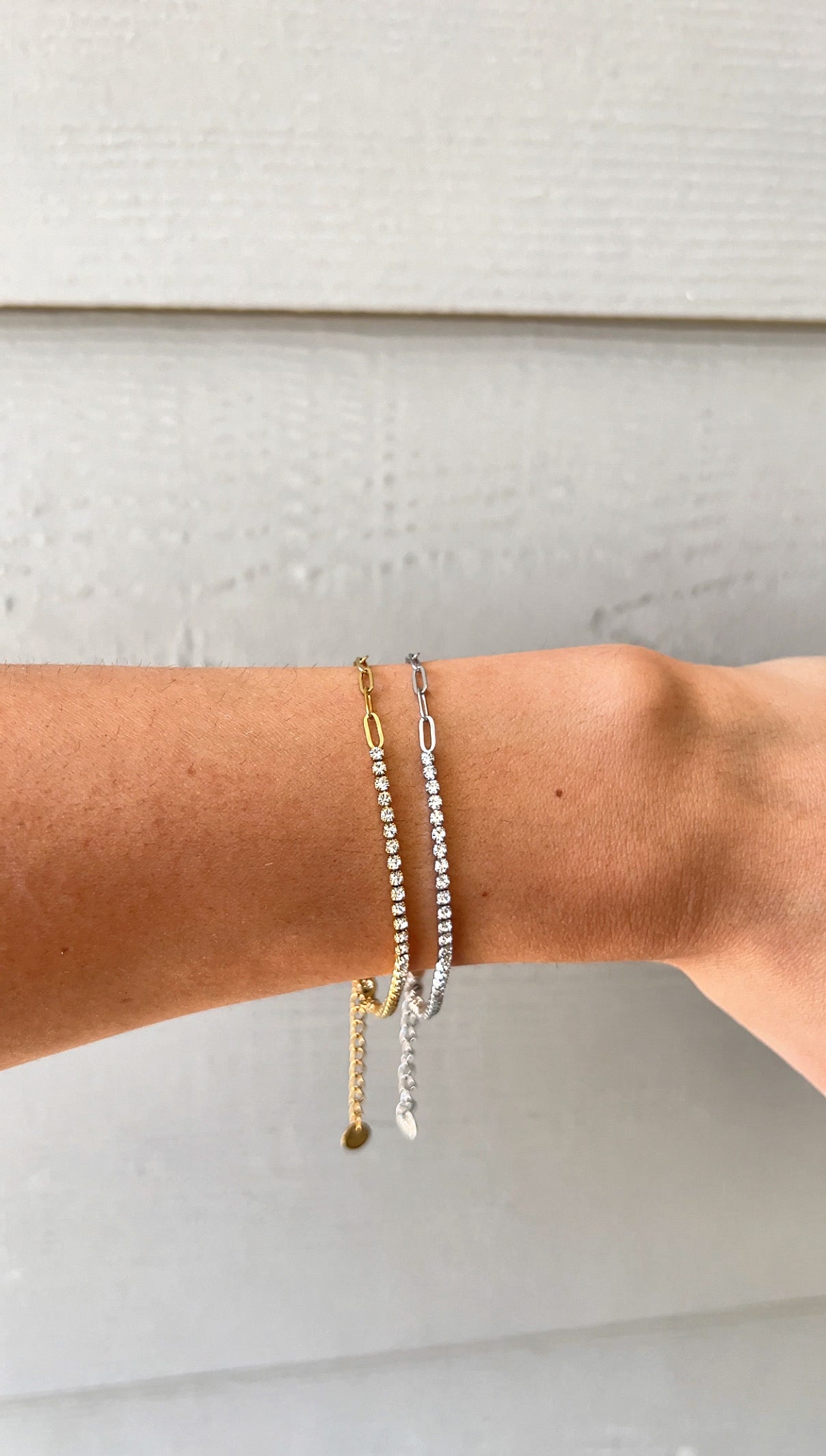 Wildora Tennis Chain Link Bracelet
