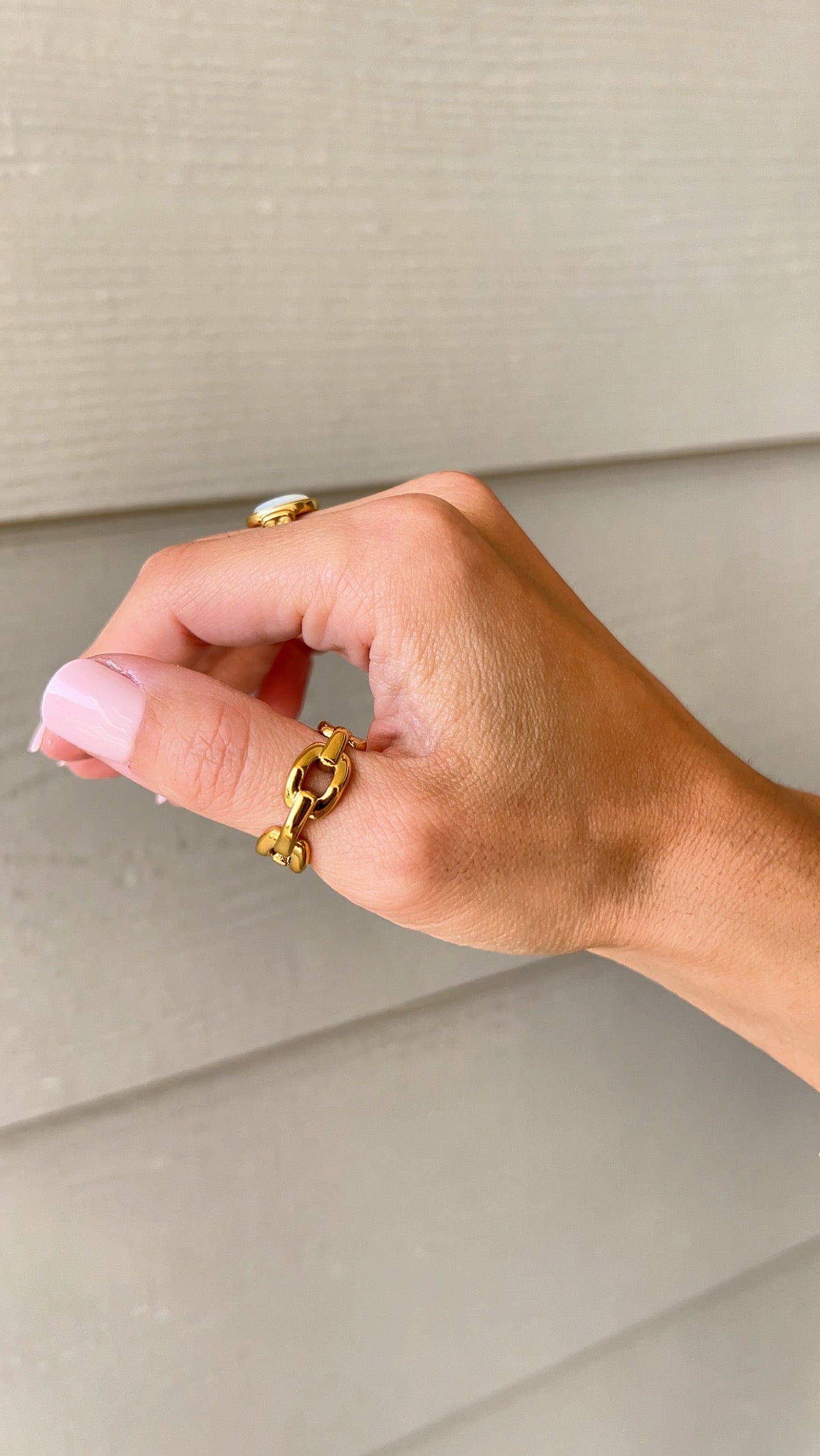 Brooklyn Chain Link Ring