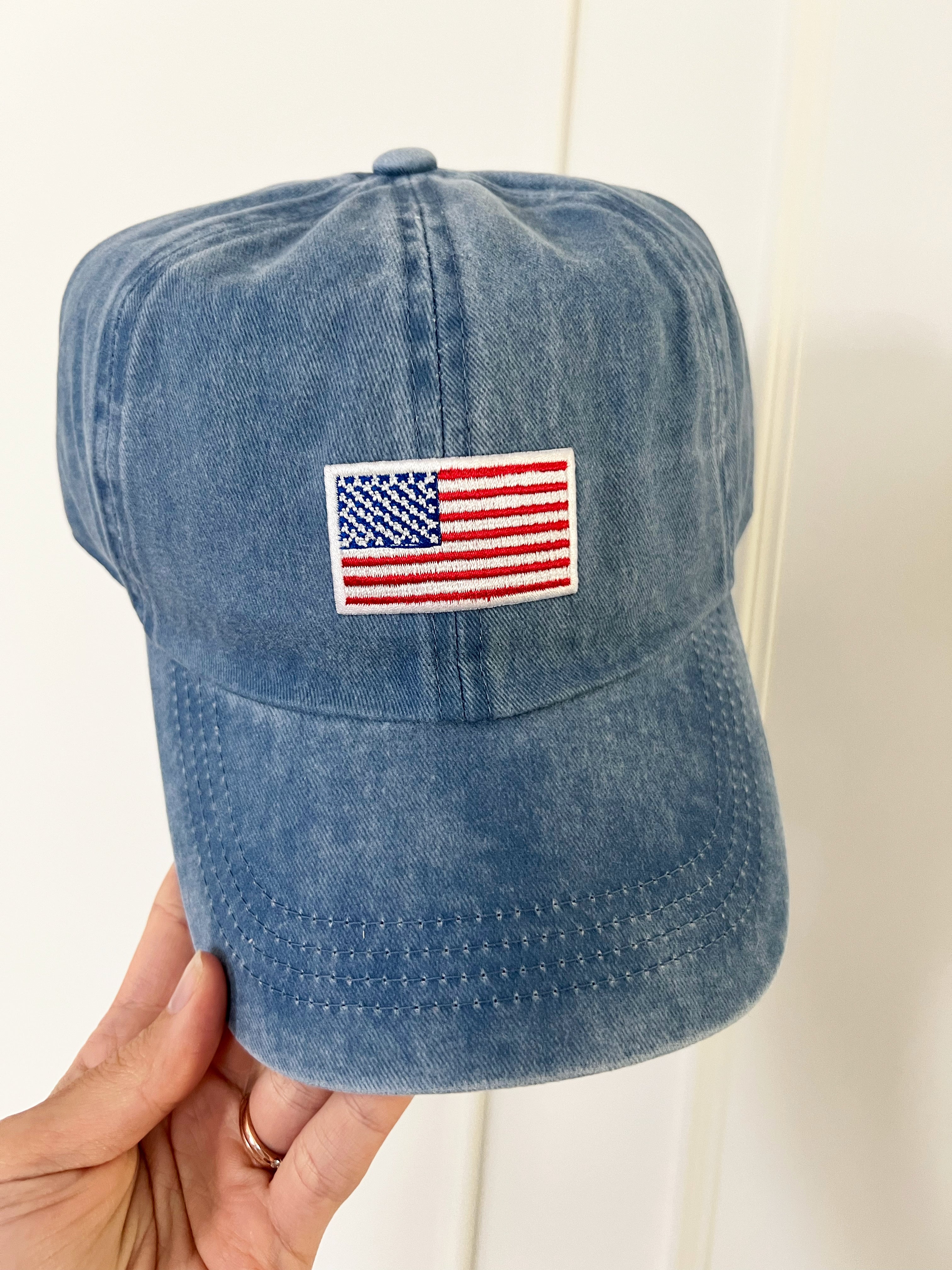 American Flag Baseball Hat