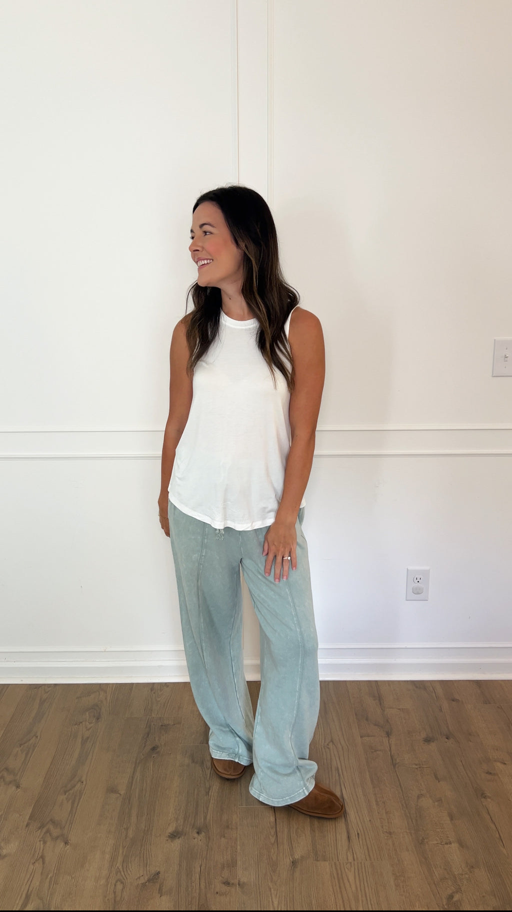 Gretchen Tank Top - White