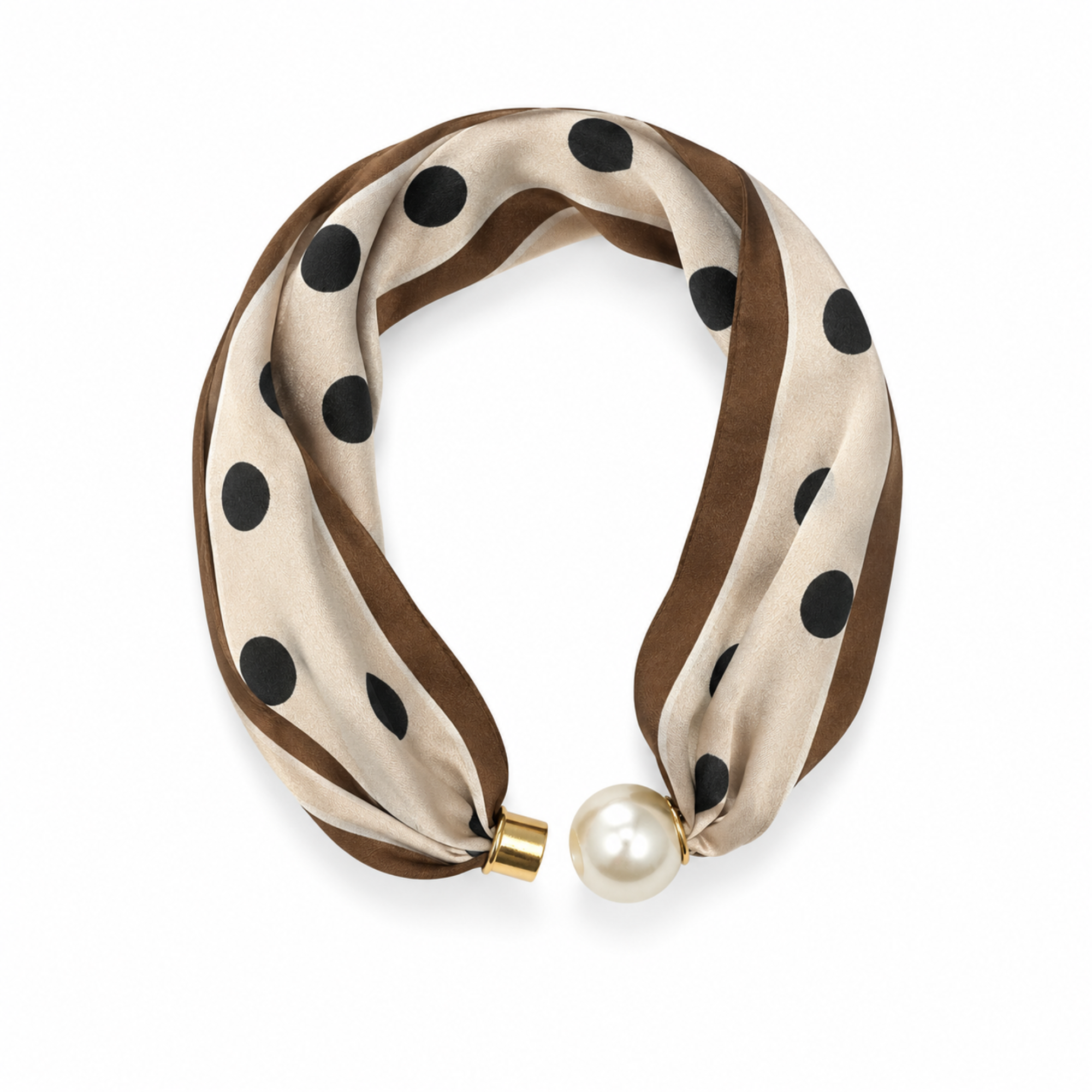 Satin Twilly Scarf Necklace