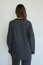 Morgan Oversized Long Sleeve Top - Mint