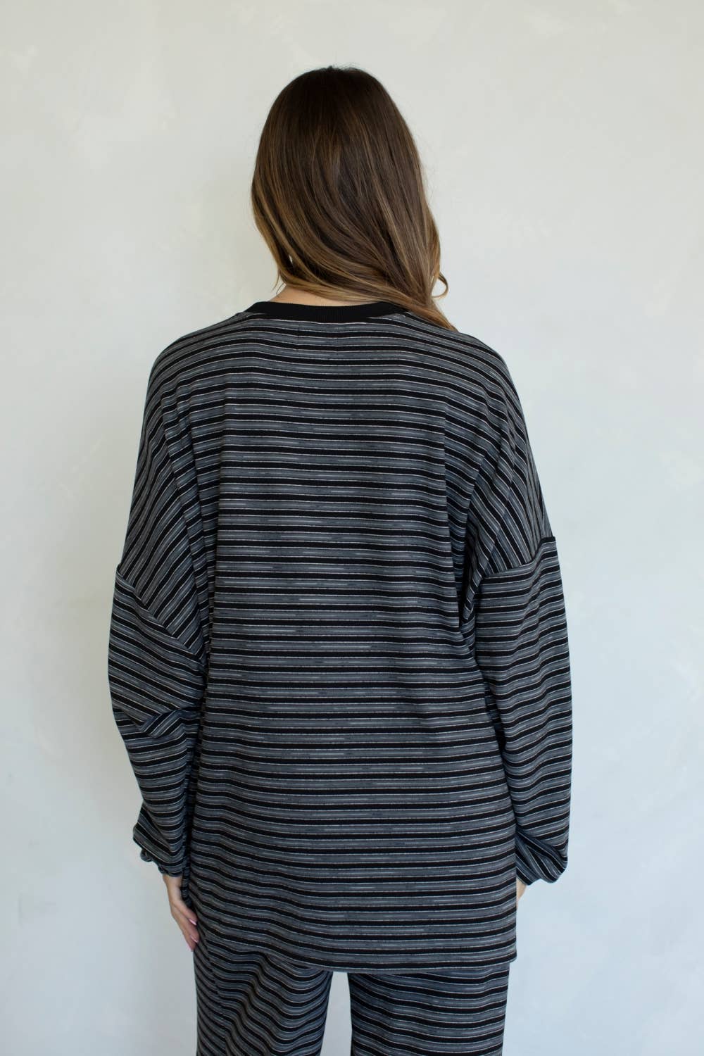 Morgan Oversized Long Sleeve Top - Mint