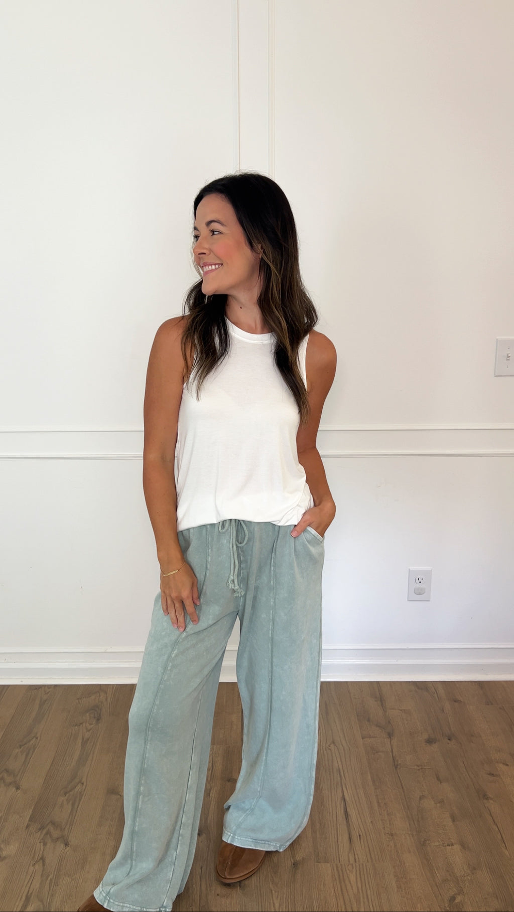 Gretchen Tank Top - White