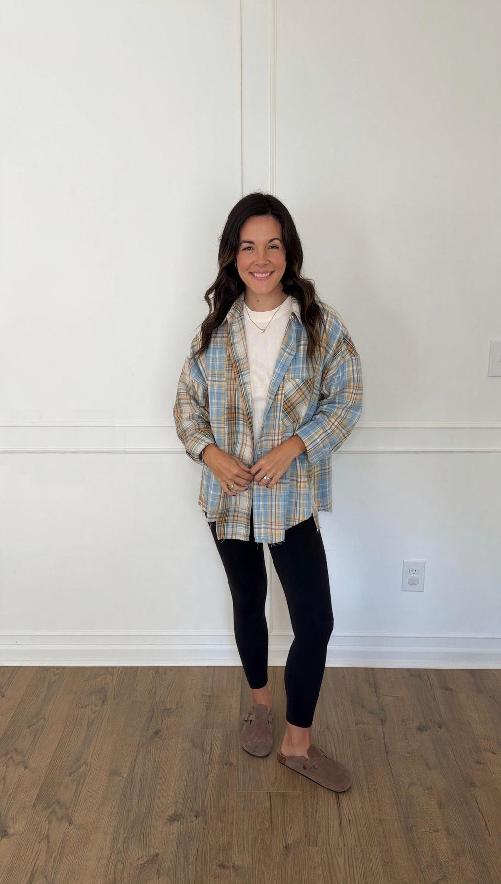 Addison Flannel - Tan