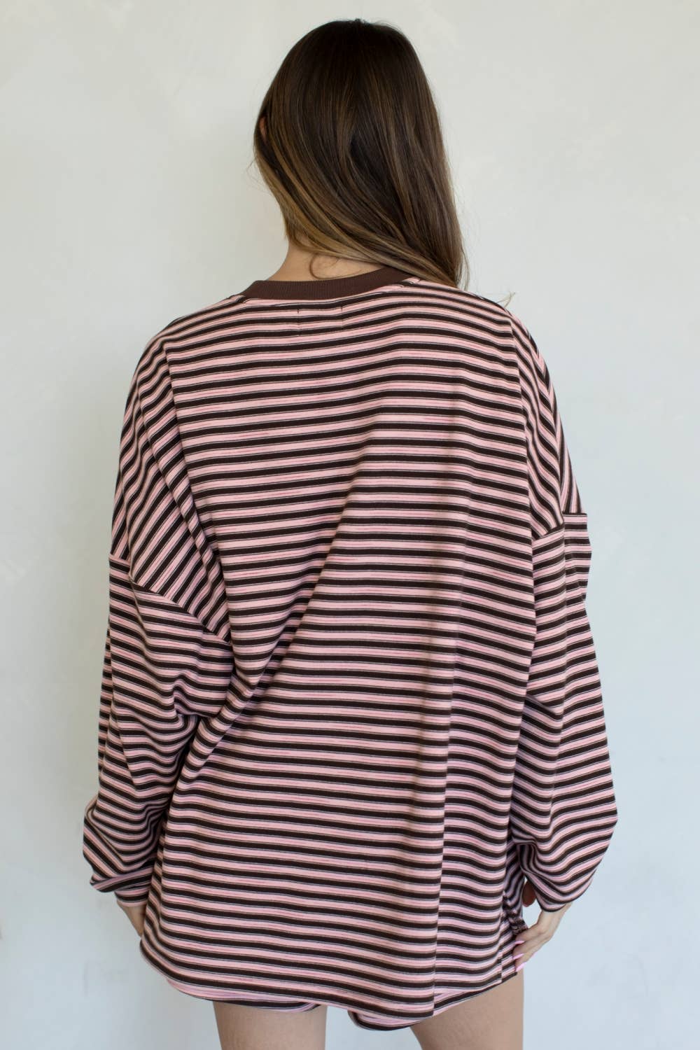 Morgan Oversized Long Sleeve Top - Mint