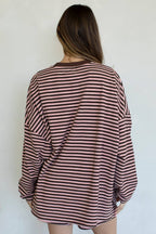 Morgan Oversized Long Sleeve Top - Mint