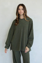 Morgan Oversized Long Sleeve Top - Mint