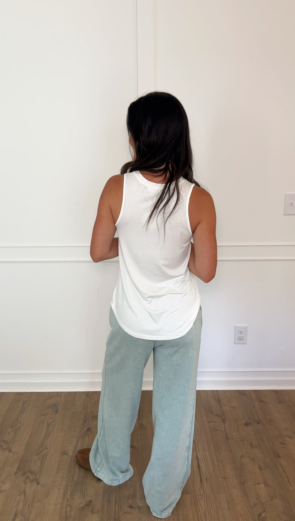 Gretchen Tank Top - White