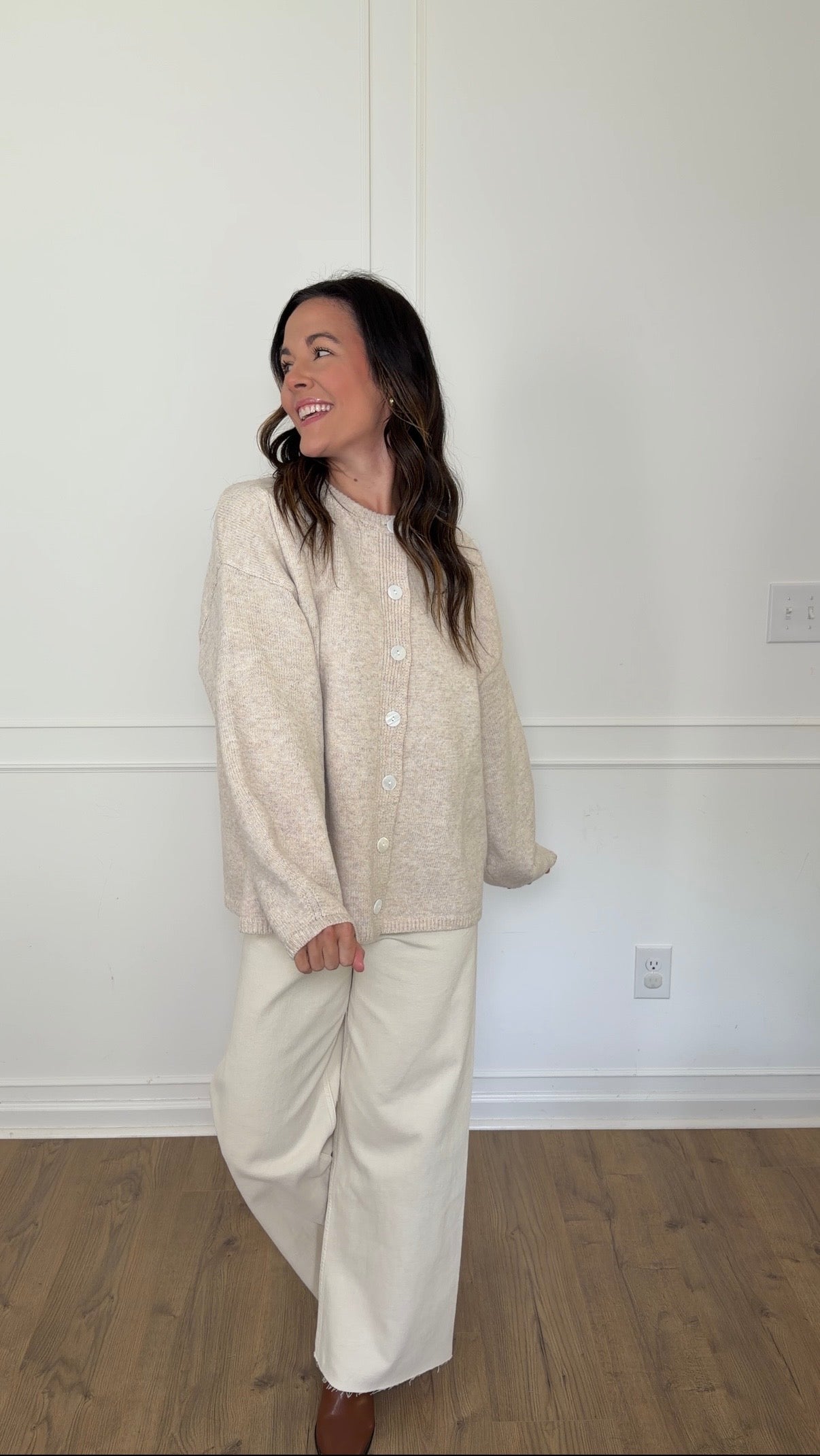 Reece Cardigan - Oatmeal