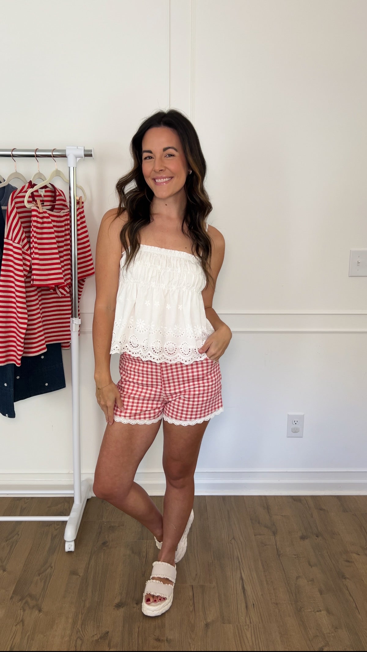 Lucy Gingham Shorts