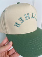 Mother Upside Down Embroidered Trucker Hat