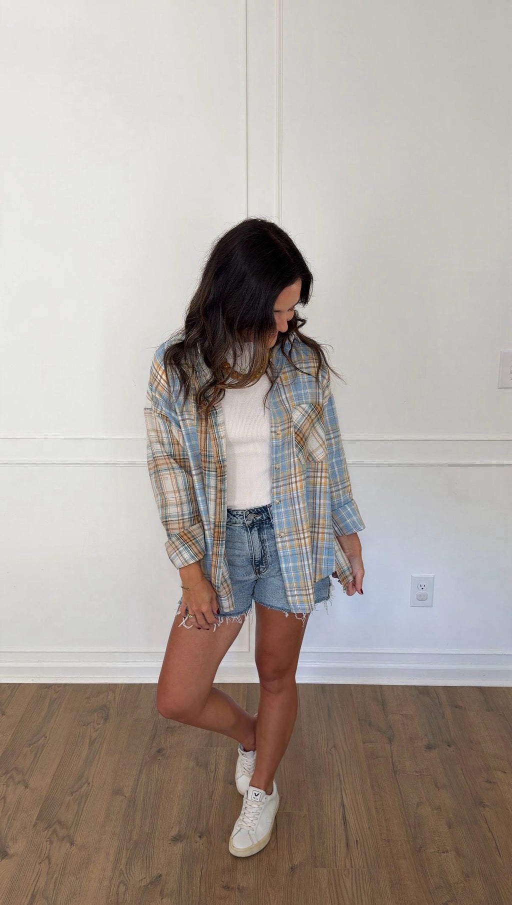 Addison Flannel - Tan