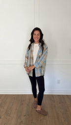 Addison Flannel - Tan