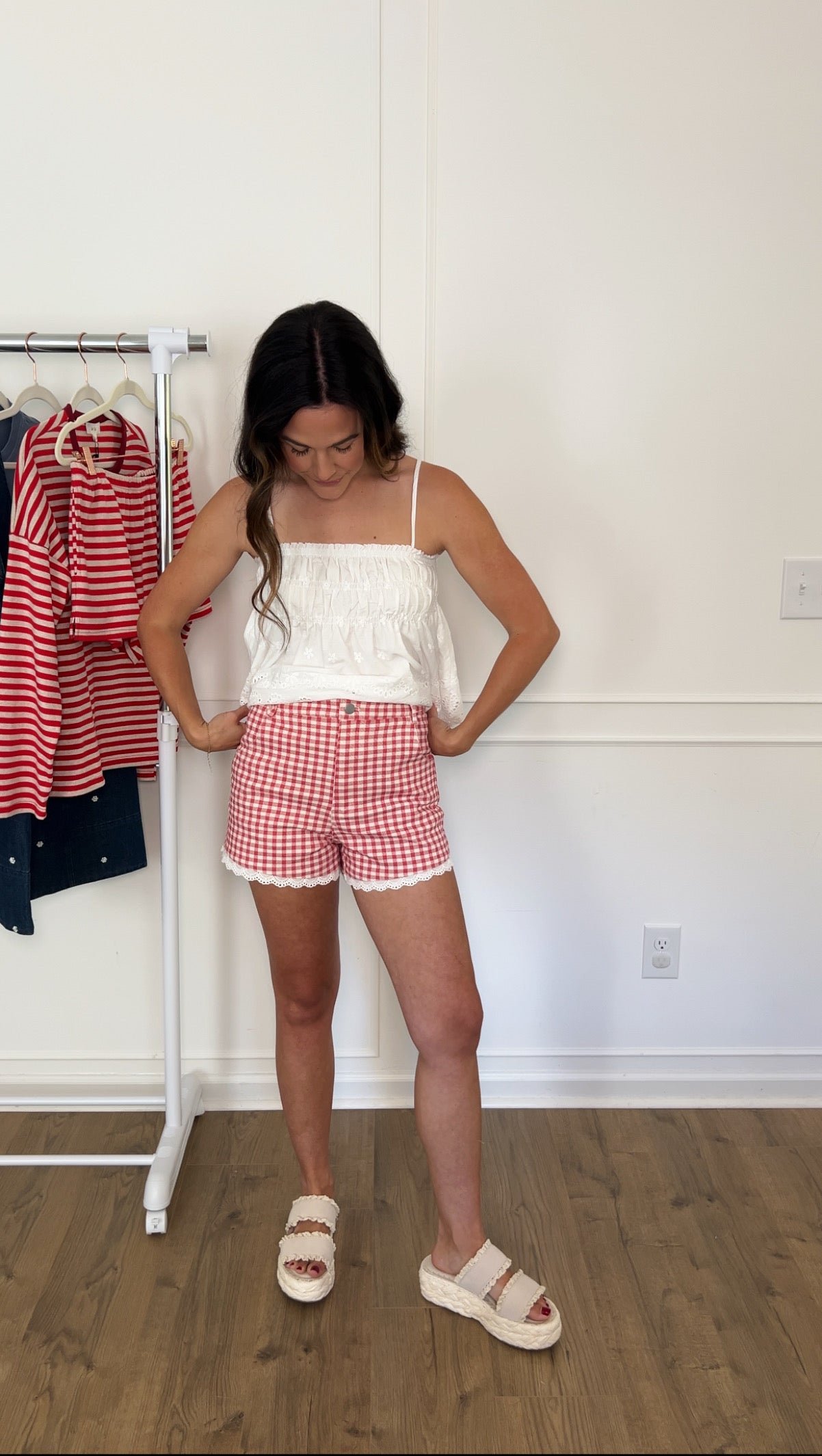 Lucy Gingham Shorts
