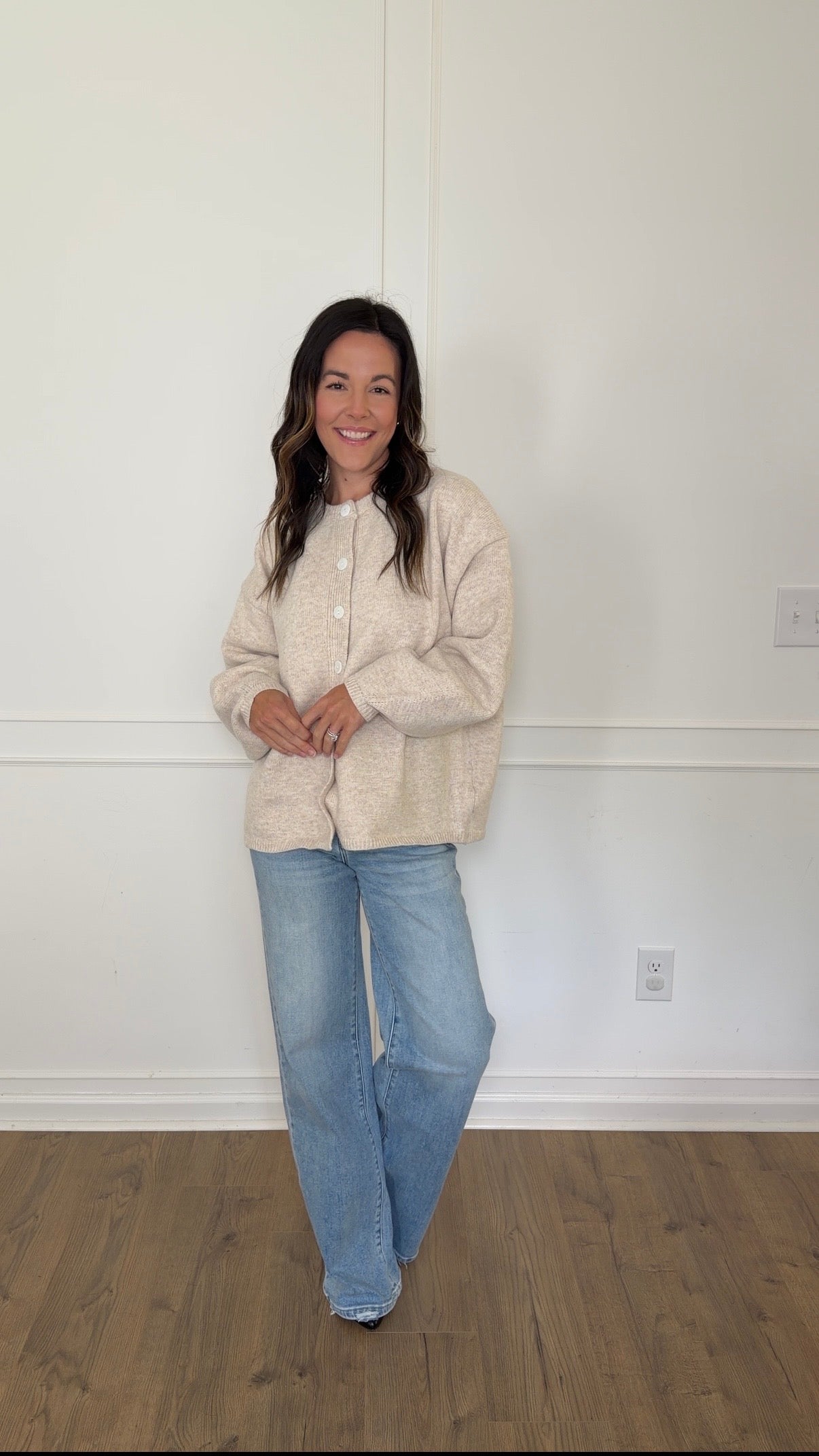 Reece Cardigan - Oatmeal