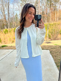 June Cardigan - Ivory