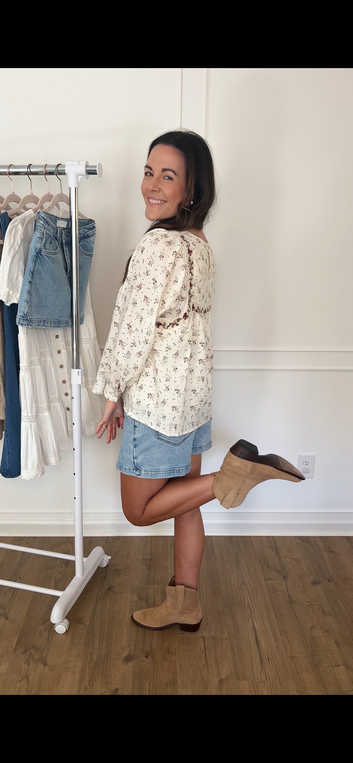 Kinsley Floral Print Blouse