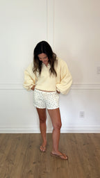 Ditsy Floral Sweat Shorts