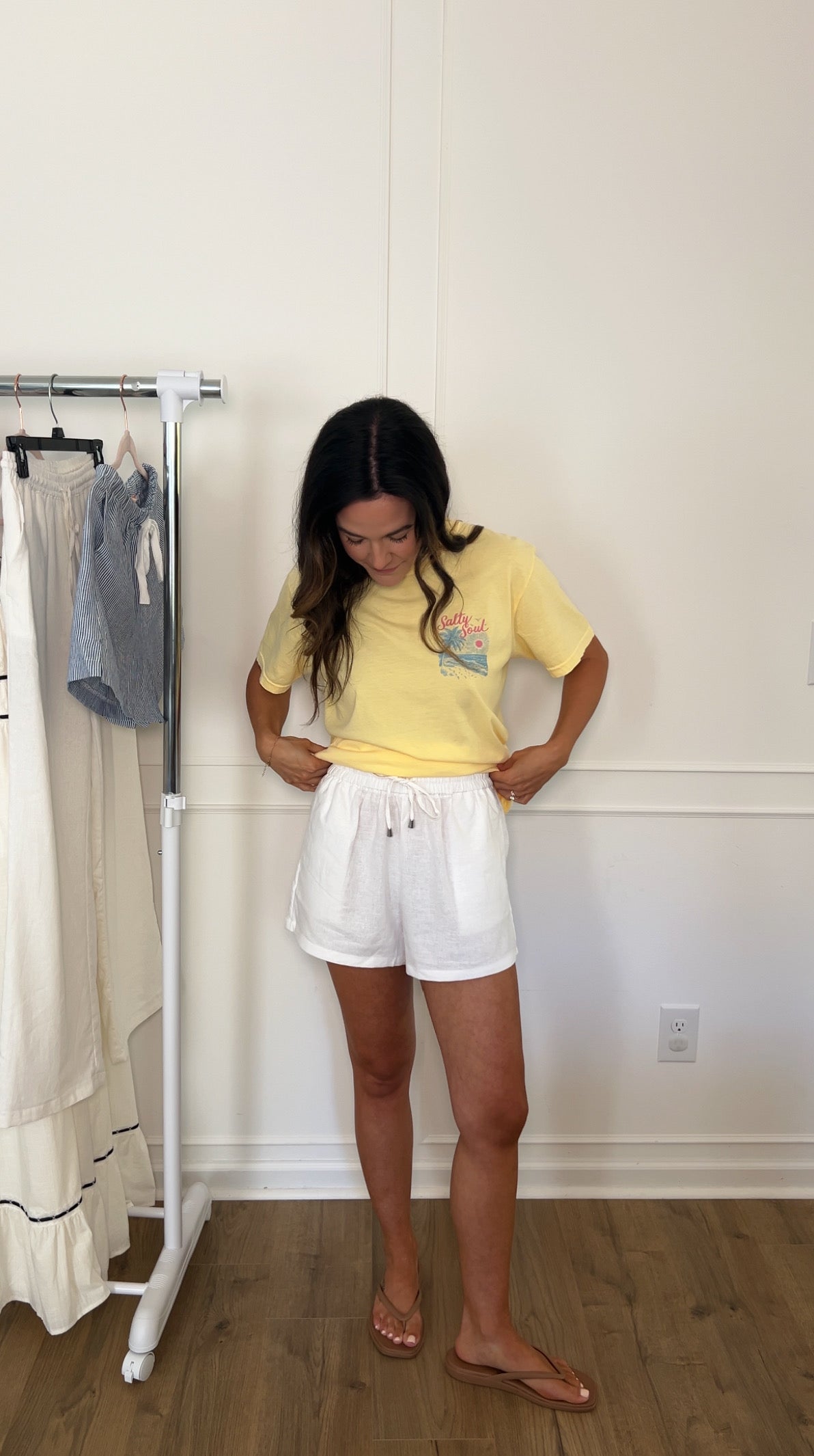 Kaci Linen Shorts