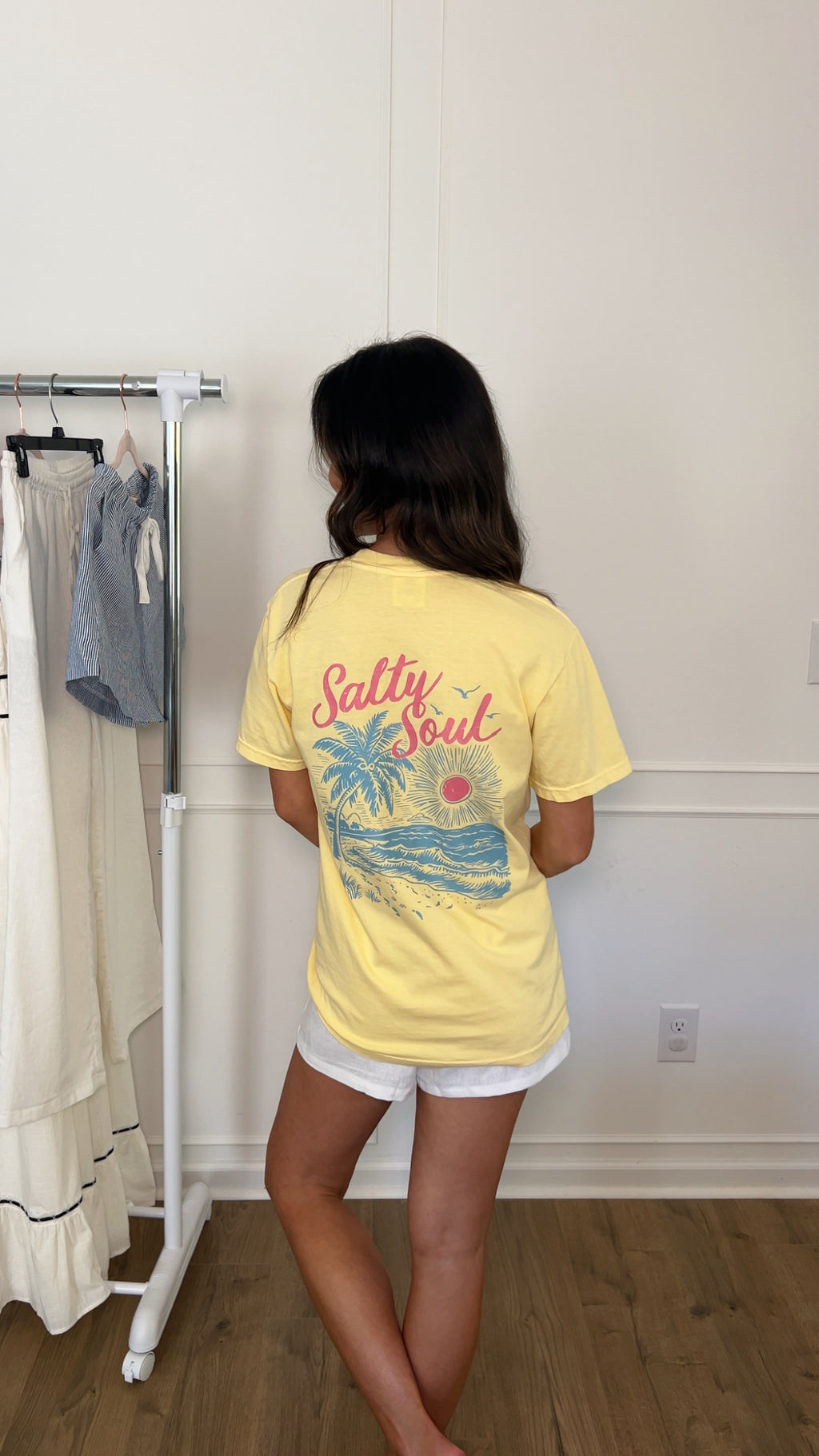 Salty Soul Tee - Banana Yellow
