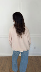 Reversible Gingham Jacket - Cream/Brown