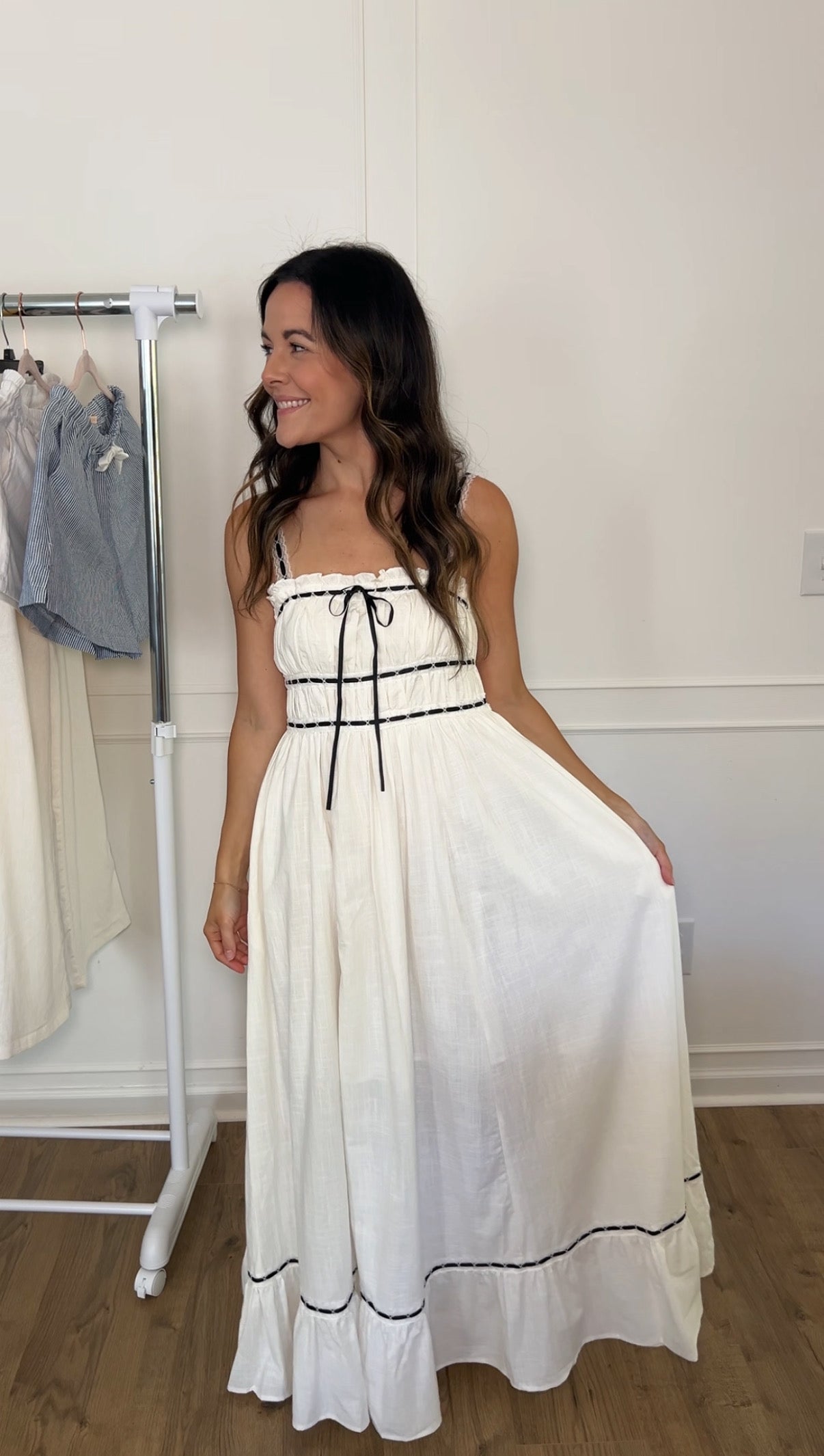 Maci Maxi Dress - White