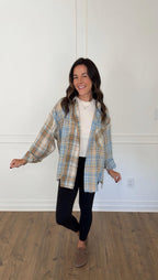 Addison Flannel - Tan