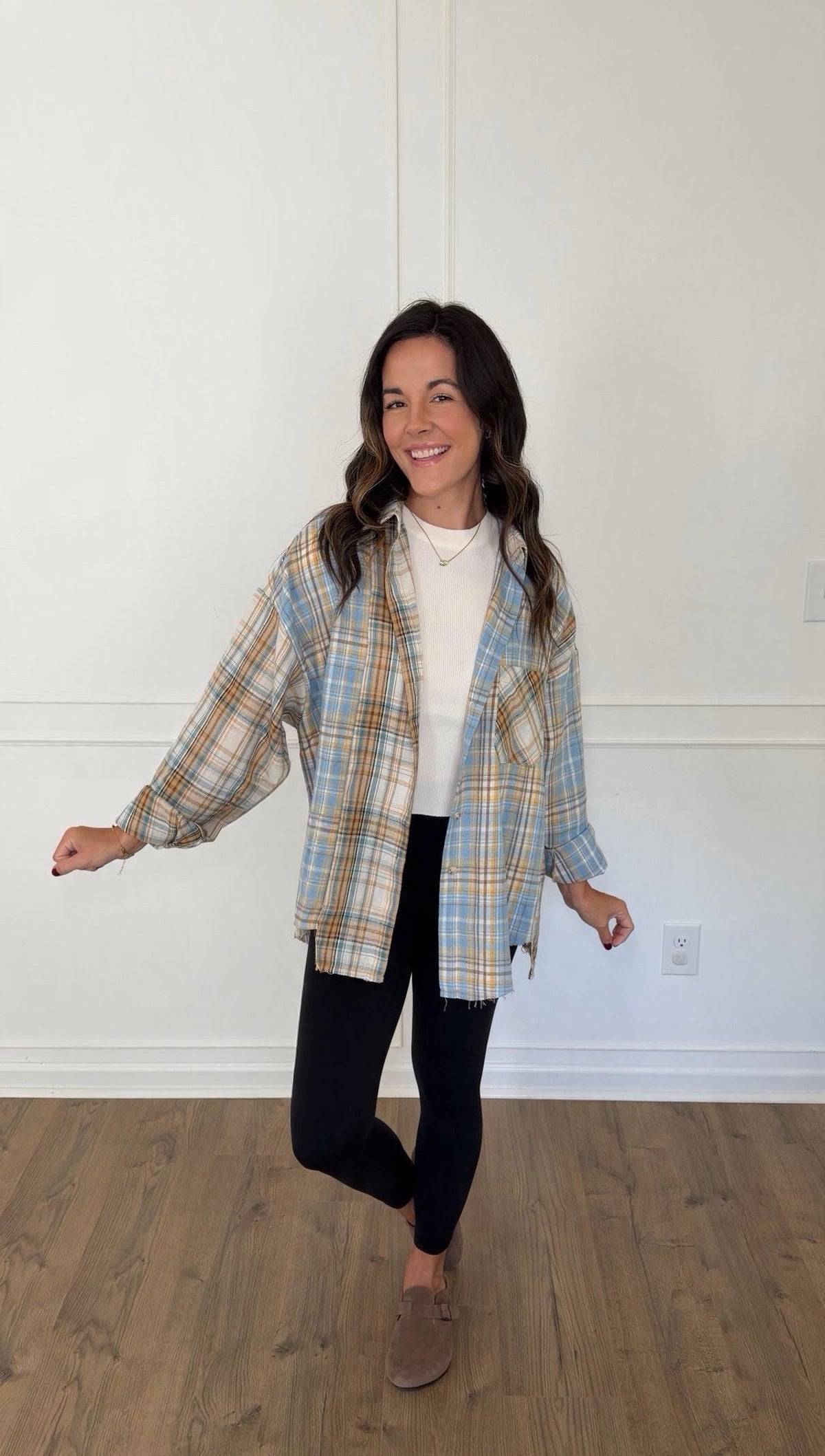 Addison Flannel - Tan