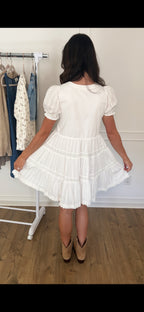 Reagan Mini Dress - White