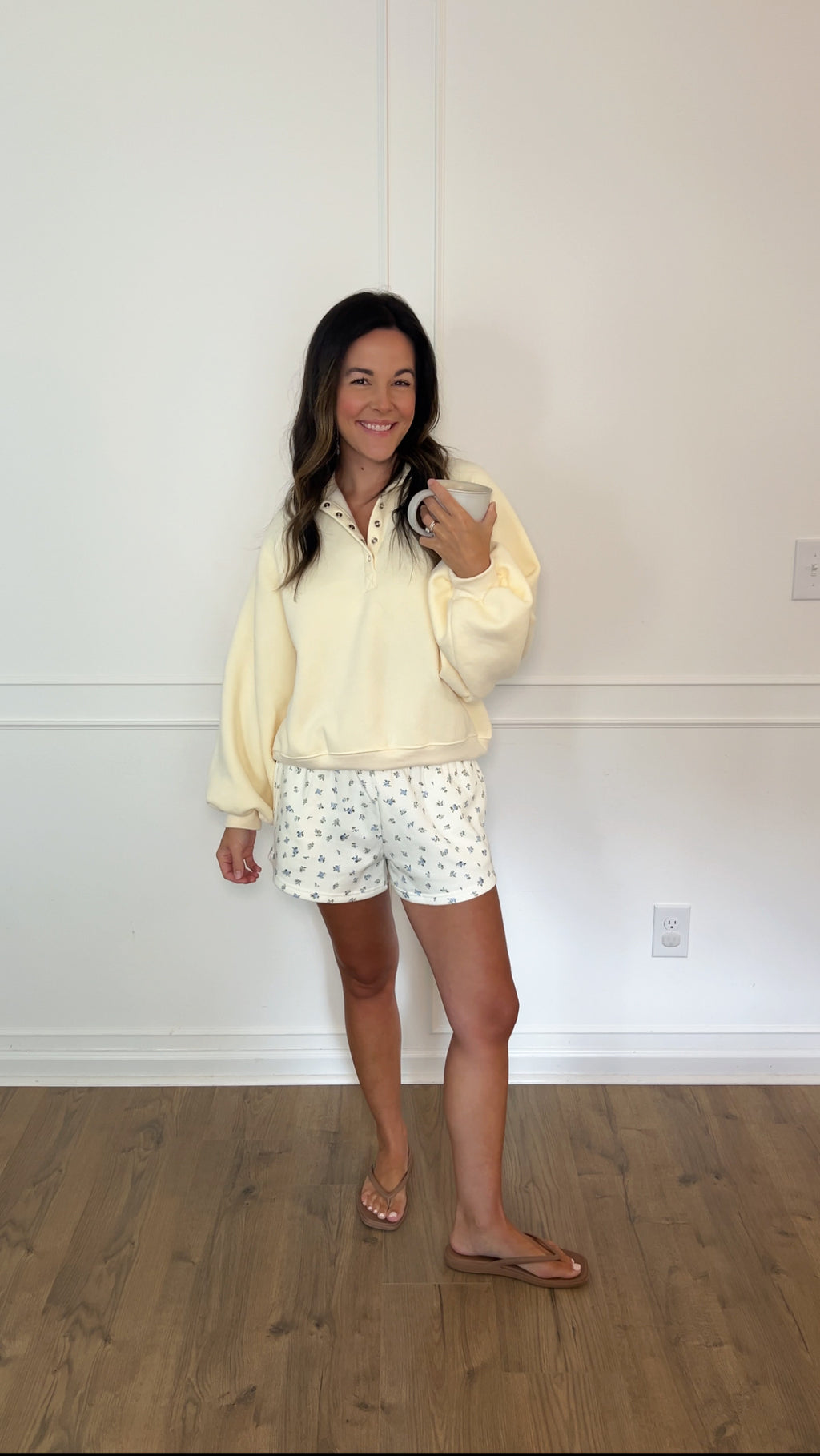 Alex Snap Pullover - Butter
