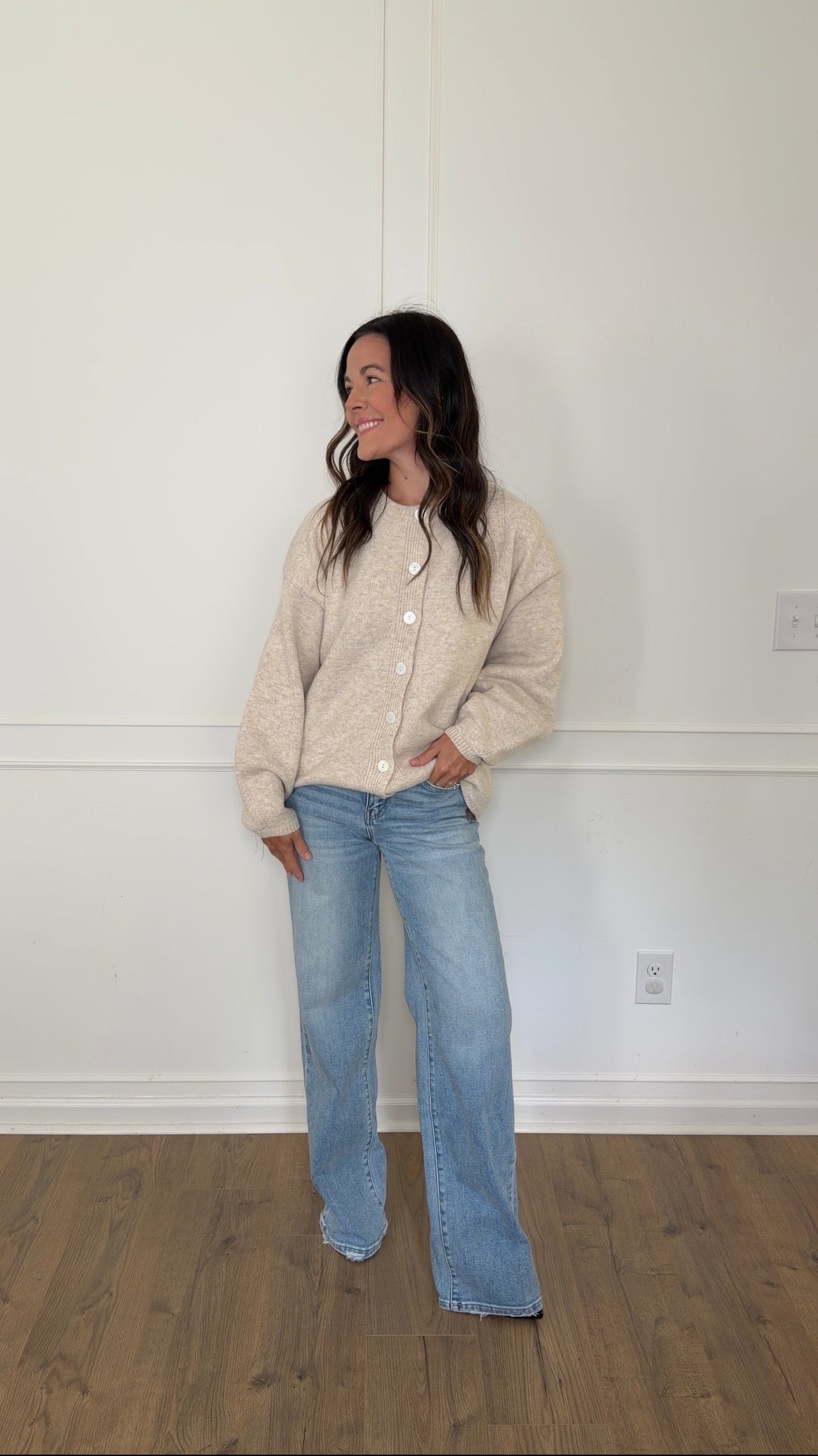 Reece Cardigan - Oatmeal